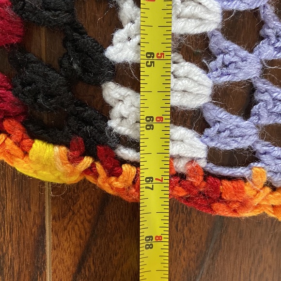 Colorful throw blanket - Picture 4 of 4